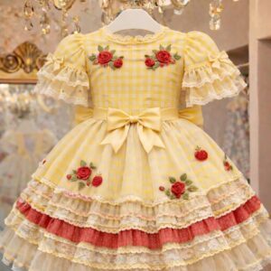 vestido junino bela e a fera